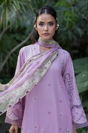 Zellbury Chikankari Embroidered Cotton Unstitched 3Pc Suit WUS26E34085