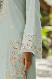 Zellbury Chikankari Embroidered Cotton Unstitched 3Pc Suit WUS26E34086