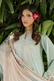 Zellbury Chikankari Embroidered Cotton Unstitched 3Pc Suit WUS26E34086