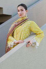 Zellbury Chikankari Embroidered Cotton Unstitched 3Pc Suit WUS26E34087