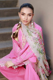 Zellbury Chikankari Embroidered Cotton Unstitched 3Pc Suit WUS26E34089
