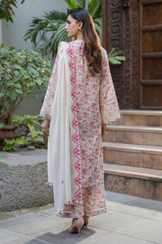 Zellbury Chikankari Embroidered Cotton Unstitched 3Pc Suit WUS26E34096