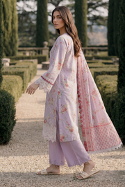 Zellbury Chikankari Embroidered Cotton Unstitched 3Pc Suit WUS26E34097