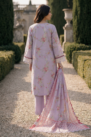 Zellbury Chikankari Embroidered Cotton Unstitched 3Pc Suit WUS26E34097