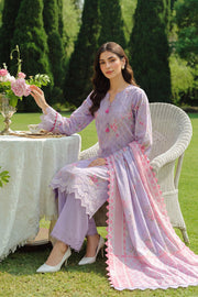 Zellbury Chikankari Embroidered Cotton Unstitched 3Pc Suit WUS26E34097