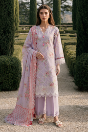 Zellbury Chikankari Embroidered Cotton Unstitched 3Pc Suit WUS26E34097