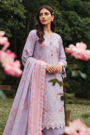 Zellbury Chikankari Embroidered Cotton Unstitched 3Pc Suit WUS26E34097