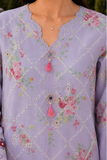 Zellbury Chikankari Embroidered Cotton Unstitched 3Pc Suit WUS26E34097