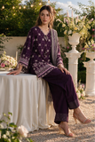 Zellbury Chikankari Embroidered Cotton Unstitched 3Pc Suit WUS26E34101