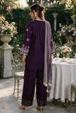 Zellbury Chikankari Embroidered Cotton Unstitched 3Pc Suit WUS26E34101
