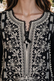 Zellbury Chikankari Embroidered Cotton Unstitched 3Pc Suit WUS26E34106