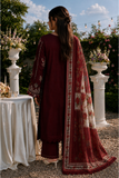 Zellbury Chikankari Embroidered Cotton Unstitched 3Pc Suit WUS26E34107