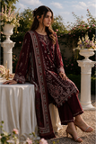 Zellbury Chikankari Embroidered Cotton Unstitched 3Pc Suit WUS26E34107