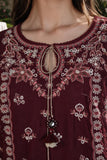 Zellbury Chikankari Embroidered Cotton Unstitched 3Pc Suit WUS26E34107
