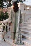 Zellbury Chikankari Embroidered Cotton Unstitched 3Pc Suit WUS26E34108