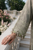 Zellbury Chikankari Embroidered Cotton Unstitched 3Pc Suit WUS26E34108