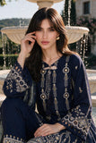 Zellbury Chikankari Embroidered Cotton Unstitched 3Pc Suit WUS26E34111