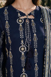 Zellbury Chikankari Embroidered Cotton Unstitched 3Pc Suit WUS26E34111