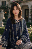Zellbury Chikankari Embroidered Cotton Unstitched 3Pc Suit WUS26E34111