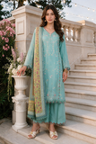 Zellbury Chikankari Embroidered Cotton Unstitched 3Pc Suit WUS26E34112
