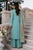 Zellbury Chikankari Embroidered Cotton Unstitched 3Pc Suit WUS26E34112