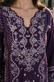 Zellbury Chikankari Embroidered Cotton Unstitched 3Pc Suit WUS26E34113