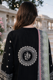 Zellbury Chikankari Embroidered Cotton Unstitched 3Pc Suit WUS26E34124