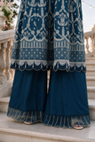 Zellbury Chikankari Embroidered Cotton Unstitched 3Pc Suit WUS26E34126