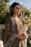 Zellbury Chikankari Embroidered Cotton Unstitched 3Pc Suit WUS26E34128