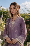 Zellbury Chikankari Embroidered Cotton Unstitched 3Pc Suit WUS26E34133