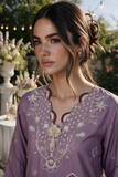 Zellbury Chikankari Embroidered Cotton Unstitched 3Pc Suit WUS26E34133