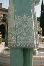 Zellbury Chikankari Embroidered Cotton Unstitched 3Pc Suit WUS26E34134