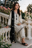 Zellbury Chikankari Embroidered Cotton Unstitched 3Pc Suit WUS26E34135