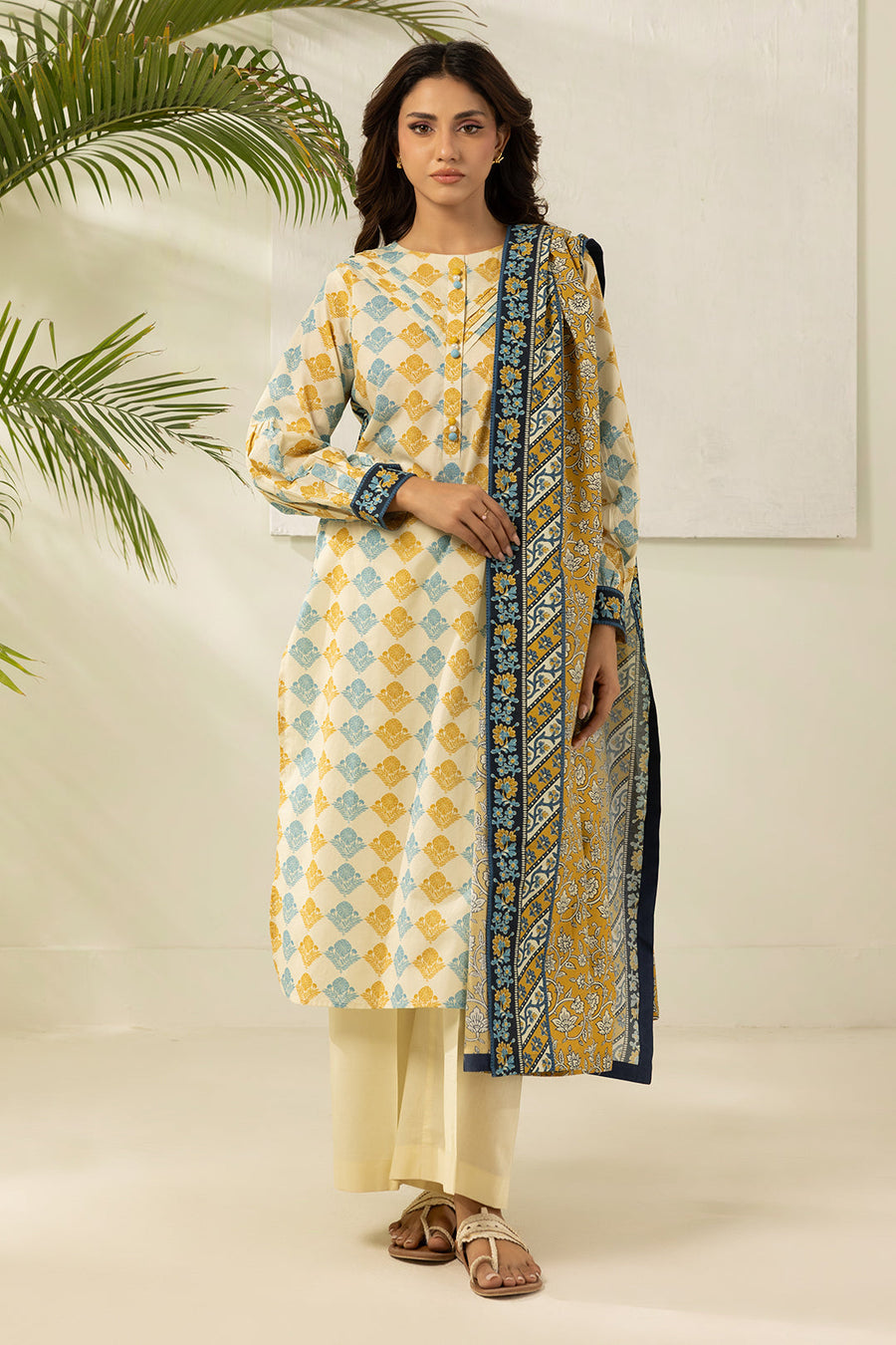 Zellbury Summer Printed Lawn Unstitched 2Pc Suit WUS26X20403