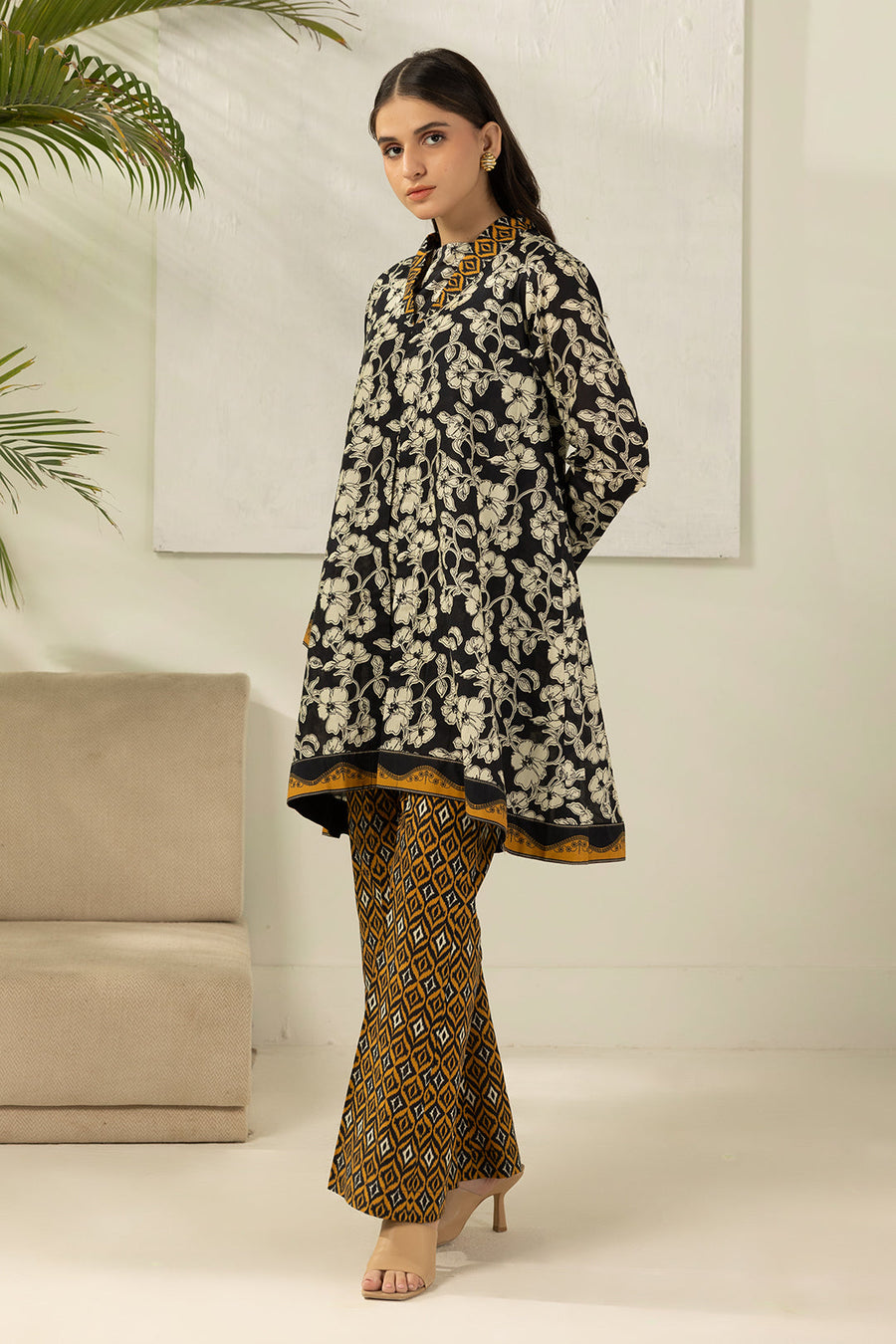 Zellbury Summer Printed Lawn Unstitched 2Pc Suit WUS26X20463