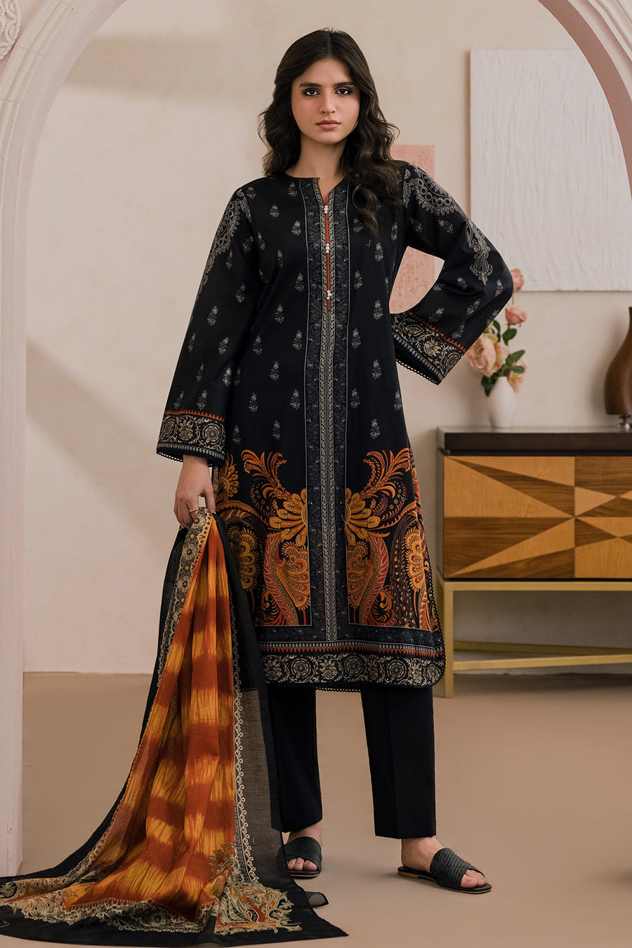 Zellbury Summer Printed Lawn Unstitched 2Pc Suit WUS26X20522