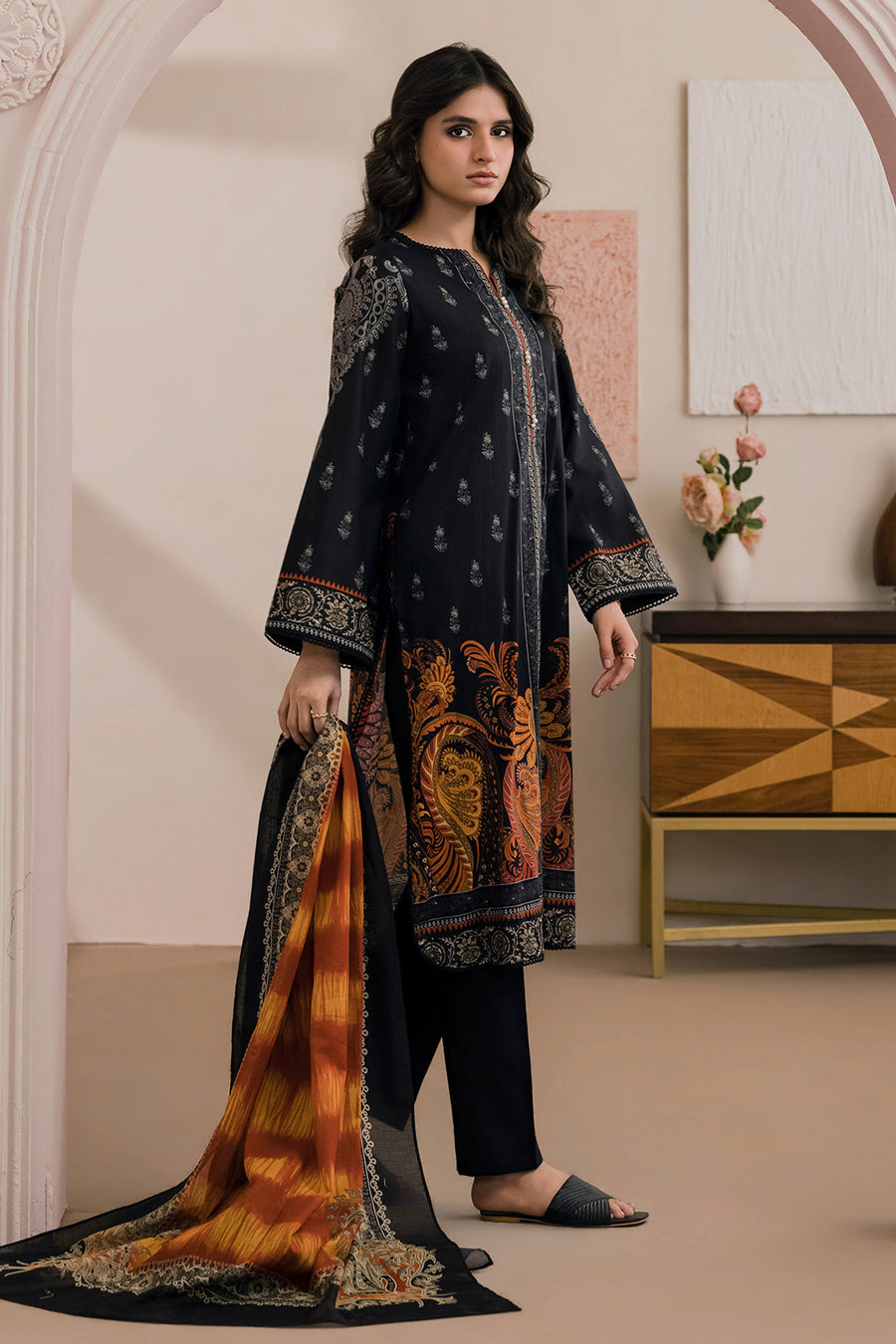 Zellbury Summer Printed Lawn Unstitched 2Pc Suit WUS26X20522