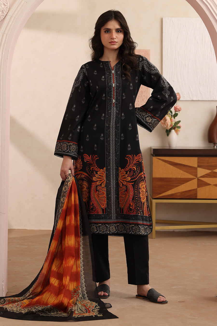 Zellbury Summer Printed Lawn Unstitched 2Pc Suit WUS26X20522