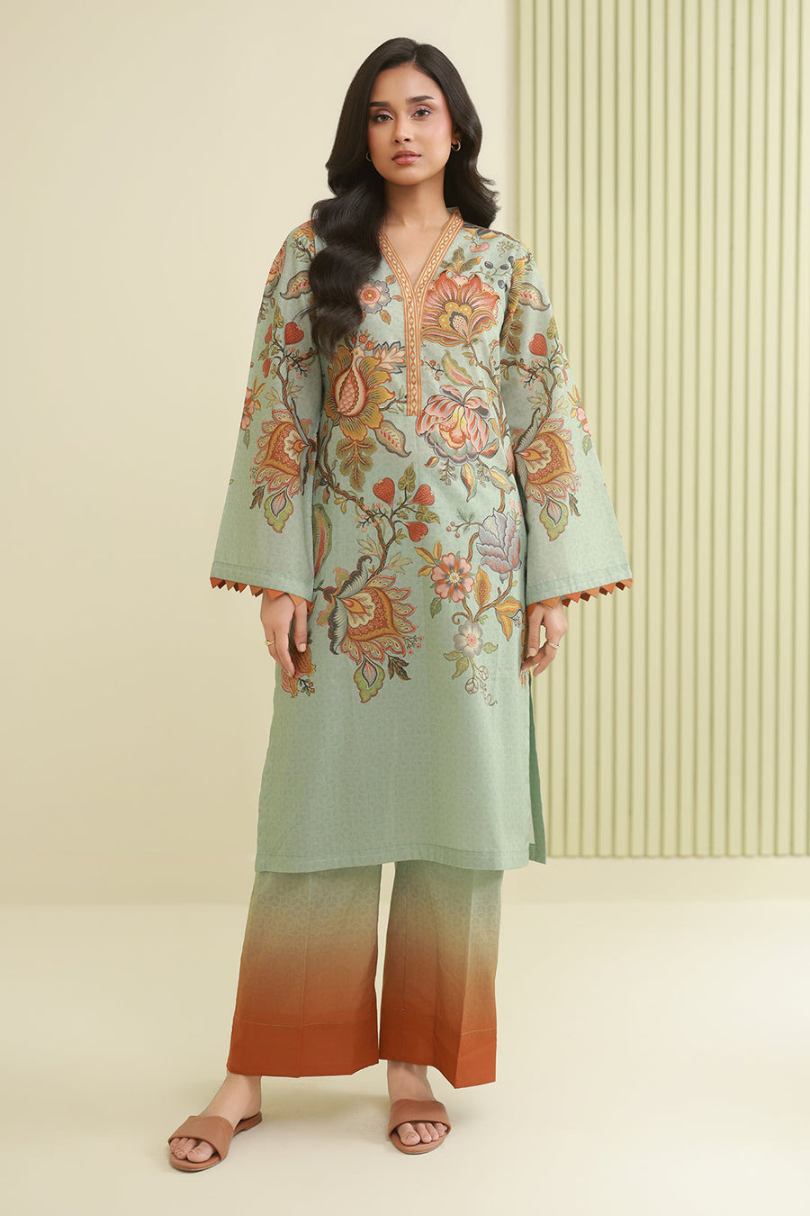 Zellbury Summer Printed Lawn Unstitched 2Pc Suit WUS26X20526