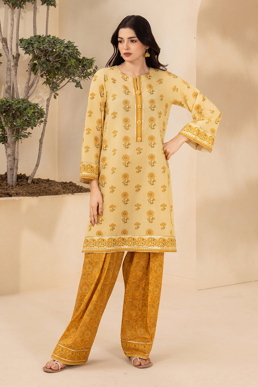 Zellbury Summer Printed Lawn Unstitched 2Pc Suit WUS26X20528