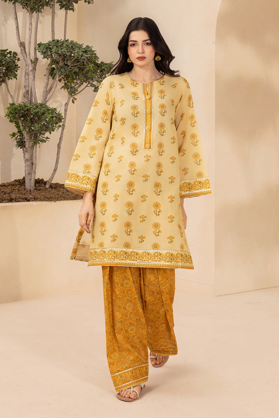 Zellbury Summer Printed Lawn Unstitched 2Pc Suit WUS26X20528