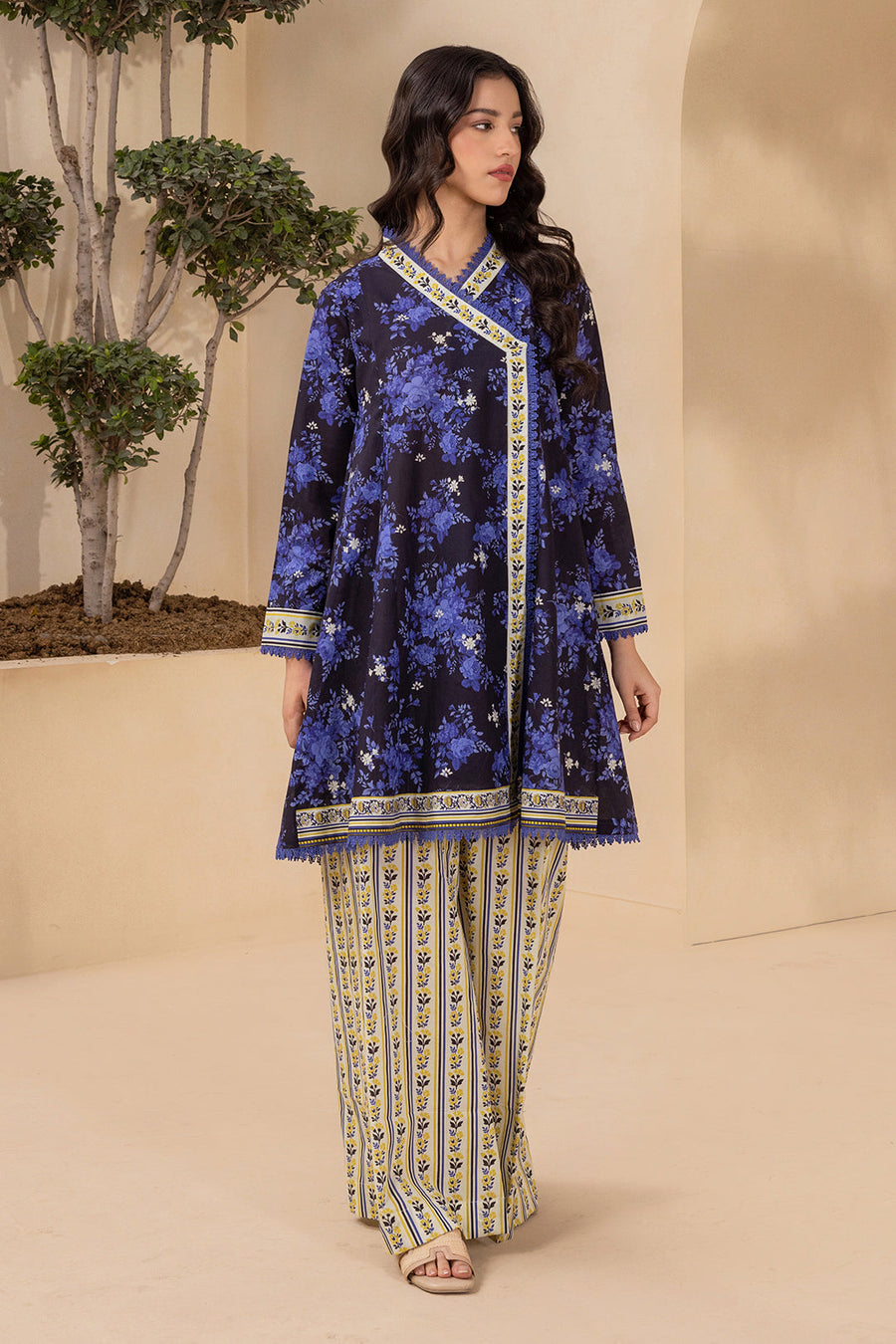 Zellbury Summer Printed Lawn Unstitched 2Pc Suit WUS26X20596
