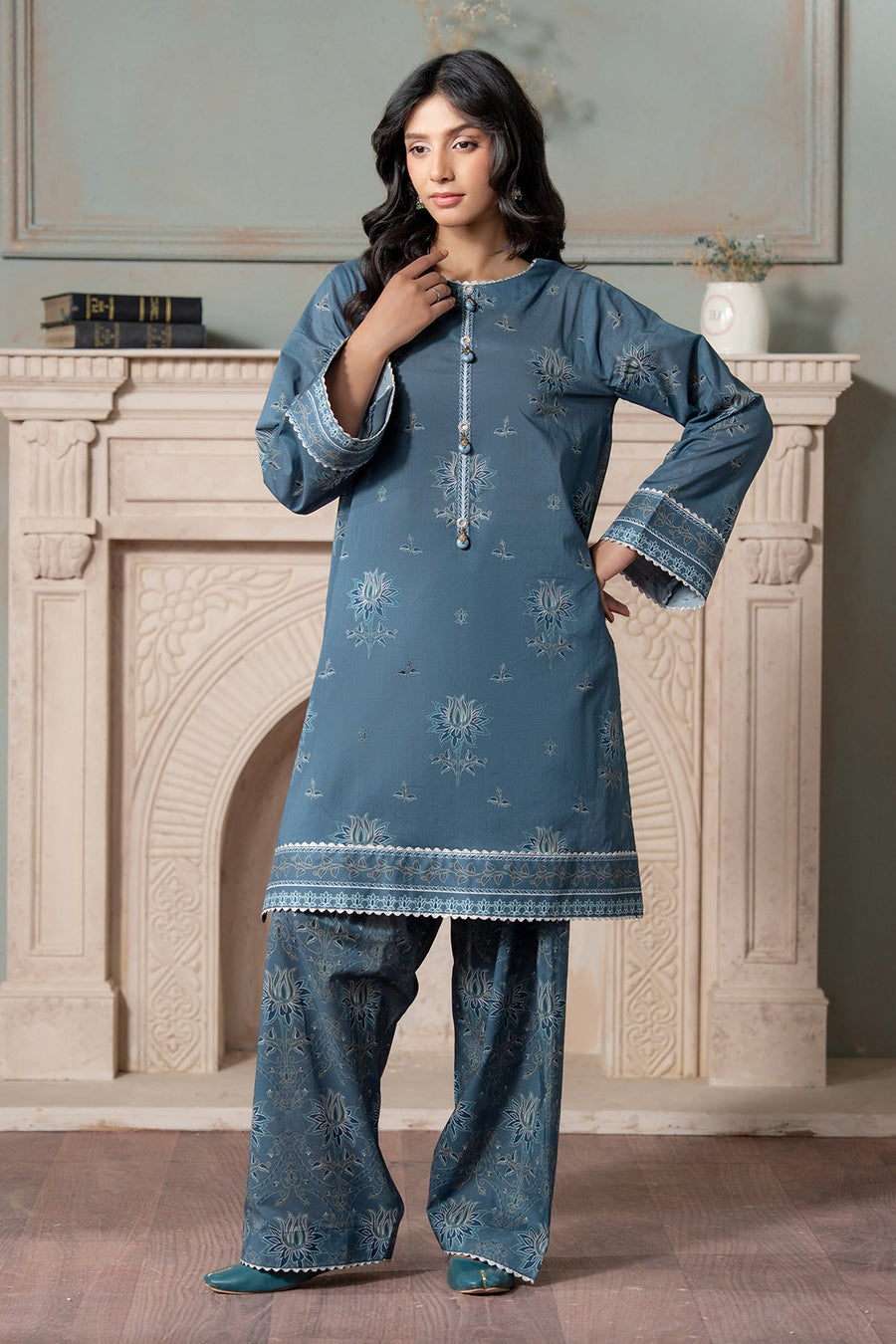 Zellbury Summer Printed Lawn Unstitched 2Pc Suit WUS26X20663