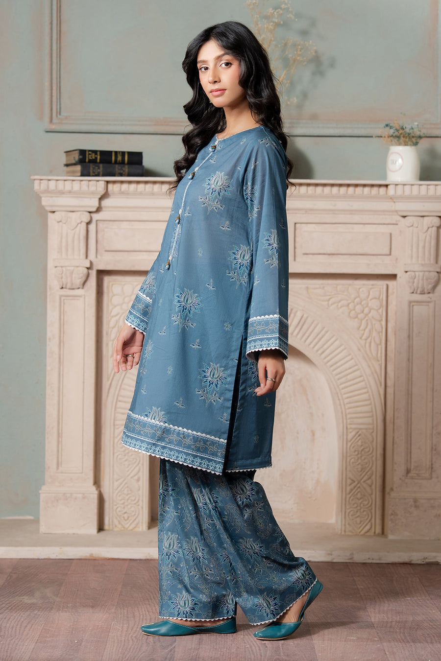 Zellbury Summer Printed Lawn Unstitched 2Pc Suit WUS26X20663