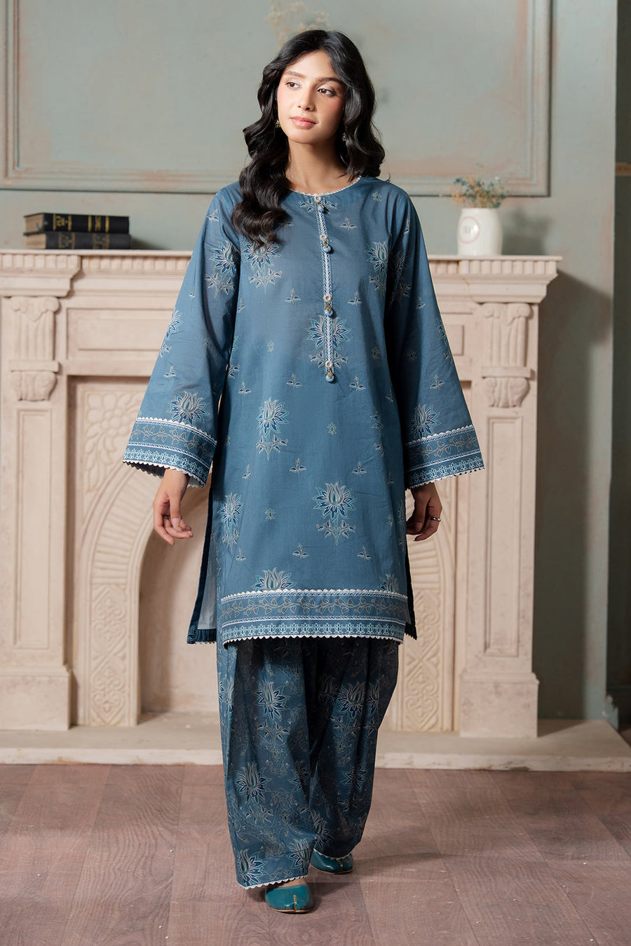 Zellbury Summer Printed Lawn Unstitched 2Pc Suit WUS26X20663