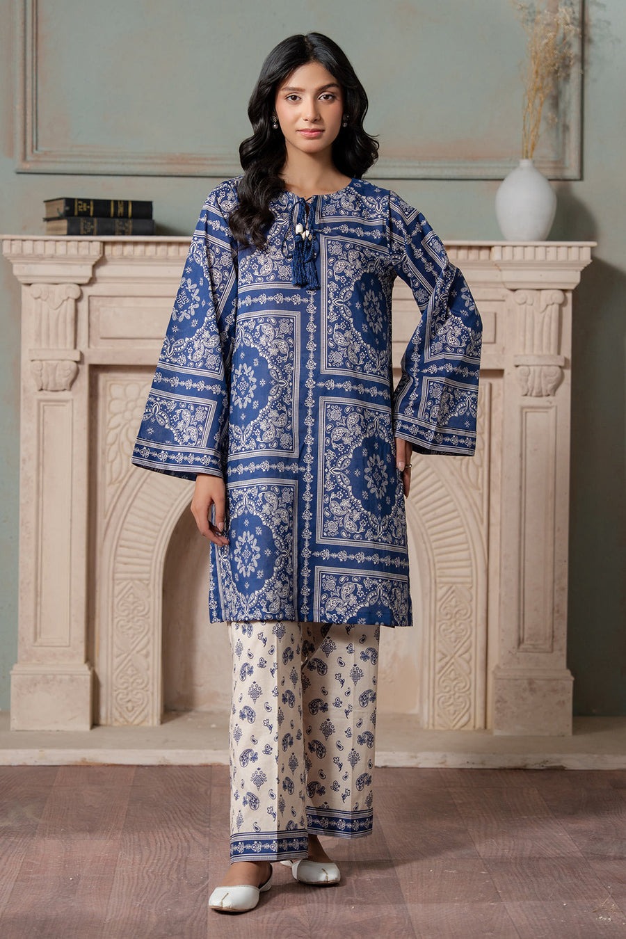 Zellbury Summer Printed Lawn Unstitched 2Pc Suit WUS26X20667