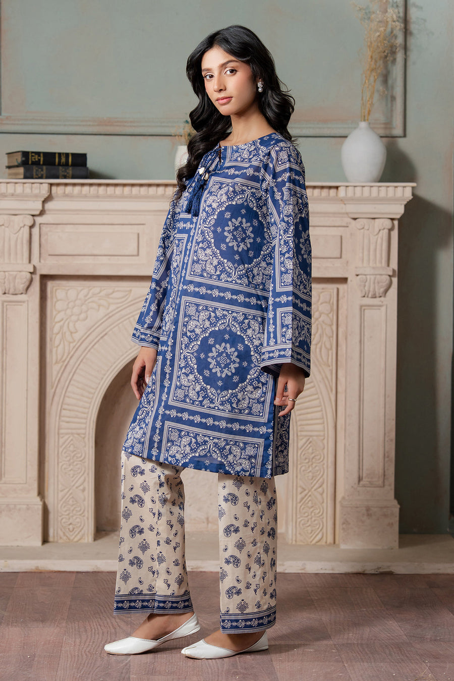Zellbury Summer Printed Lawn Unstitched 2Pc Suit WUS26X20667