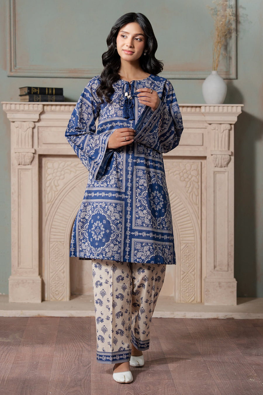 Zellbury Summer Printed Lawn Unstitched 2Pc Suit WUS26X20667
