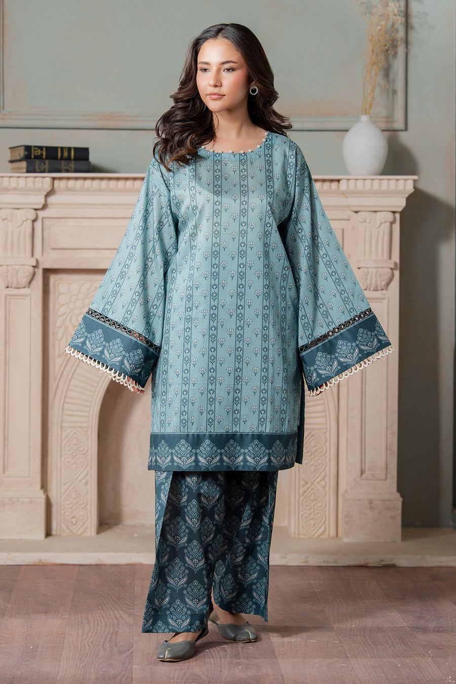 Zellbury Summer Printed Lawn Unstitched 2Pc Suit WUS26X20733