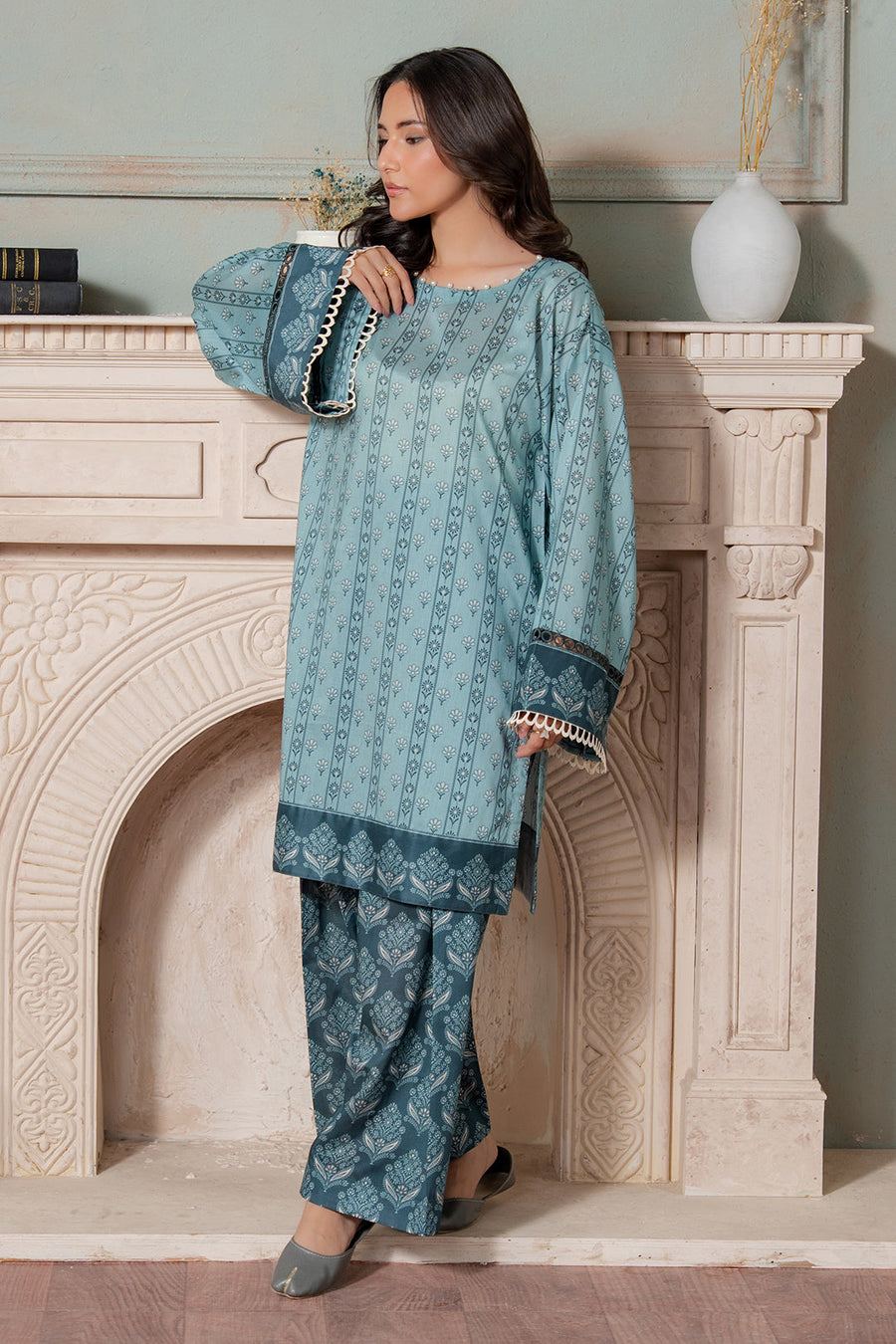 Zellbury Summer Printed Lawn Unstitched 2Pc Suit WUS26X20733